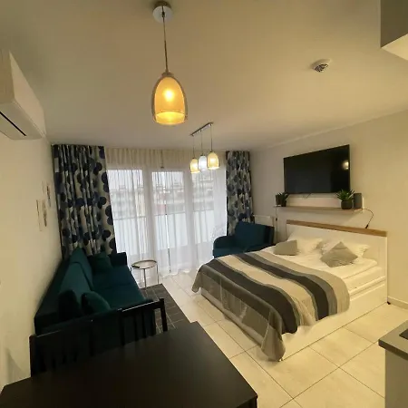 Apartman Kasprowicza 20 Luxury - Free Pool, Saunas, Salzgrotte, Jacuzzi, Gym, Children's Playroom, Fitness Kołobrzeg